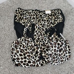 LANE BRYANT LADIES INTIMATE SET ZEBRA PRINT